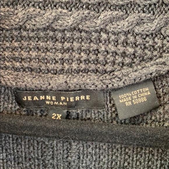 Gray thick cozy sweater - Picture 2 of 3